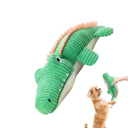 Fyrdyn Plüsch Hundespielzeug,Niedlicher Alligator Aus Weichem Plüsch Für Welpen - Zahnhilfe & Kauspielzeug Für Welpen Geburtstagsgeschenk Alle Rassen Fyrdyn Plüsch Hundespielzeug,Niedlicher Alligator Aus Weichem Plüsch Für Welpen - Zahnhilfe & Kauspielzeug Für Welpen Geburtstagsgeschenk Alle Rassen von Fyrdyn