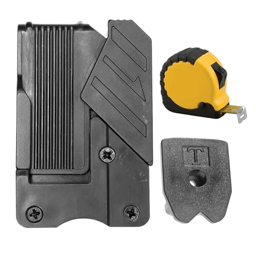 Fyrdyn Quick Lock Maßbandhalter – Maßband-Gürtelholster-Clip, schneller Zugriff, Tischlerwerkzeug, sicherer Träger für Profis, Erwachsene, Anfänger, Heimwerker Fyrdyn Quick Lock Maßbandhalter – Maßband-Gürtelholster-Clip, schneller Zugriff, Tischlerwerkzeug, sicherer Träger für Profis, Erwachsene, Anfänger, Heimwerker von Fyrdyn
