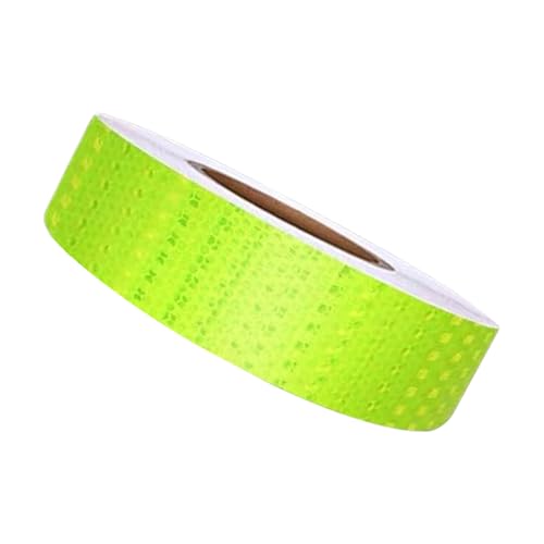 Fyrdyn Reflexband Sicherheitsstreifen | Hochsichtbarer Klebestreifen - 5 cm x 10 m Wasserdicht Fluoreszierend Klebend Sicherheitskennzeichnung Gefahrenmarkierung Notfall LKW Auflieger Fyrdyn Reflexband Sicherheitsstreifen | Hochsichtbarer Klebestreifen - 5 cm x 10 m Wasserdicht Fluoreszierend Klebend Sicherheitskennzeichnung Gefahrenmarkierung Notfall LKW Auflieger von Fyrdyn