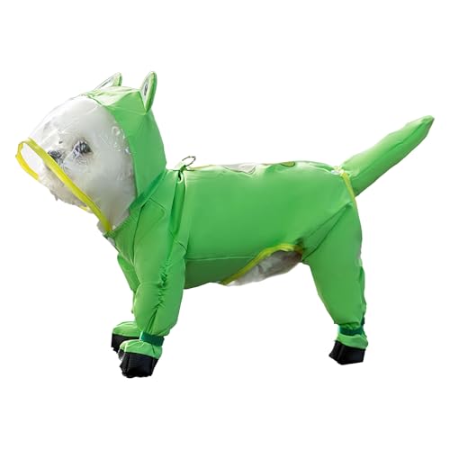 Fyrdyn Regenmantel Für Kleine Hunde | Regenjacke mit Kapuze für große Hunde | mit reflektierenden Streifen & Pfotenschutz für kleine bis mittlere bei Spaziergängen, Schnee, Kälte und Regen Fyrdyn Regenmantel Für Kleine Hunde | Regenjacke mit Kapuze für große Hunde | mit reflektierenden Streifen & Pfotenschutz für kleine bis mittlere bei Spaziergängen, Schnee, Kälte und Regen von Fyrdyn