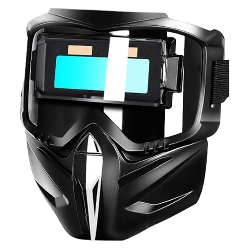 Fyrdyn Schweißhelm Mit Automatischer Abdunklung Augenschutz | Gesichtsschutz Beim Schweißen - Gesichtsschutz Für Lötarbeiten Industrie Werkzeug BAU Metall Rohr Monteur von Fyrdyn