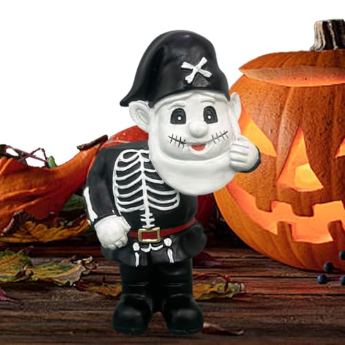 Fyrdyn Skelett Figuren,Kamin Skelett Skulptur | Resin Soldat Skulptur Dekoration Für Mantel Wohnzimmer Halloween BücherAnzeige von Fyrdyn