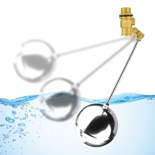 Fyrdyn Tank-Schwimmkugel, Automatische Füllstandregelung Mit Füllstopp, Bidirektionale Anti-Leck Schwimmerkugel Für Wassersystem Garten Garage Industrie Wassertank Fyrdyn Tank-Schwimmkugel, Automatische Füllstandregelung Mit Füllstopp, Bidirektionale Anti-Leck Schwimmerkugel Für Wassersystem Garten Garage Industrie Wassertank von Fyrdyn