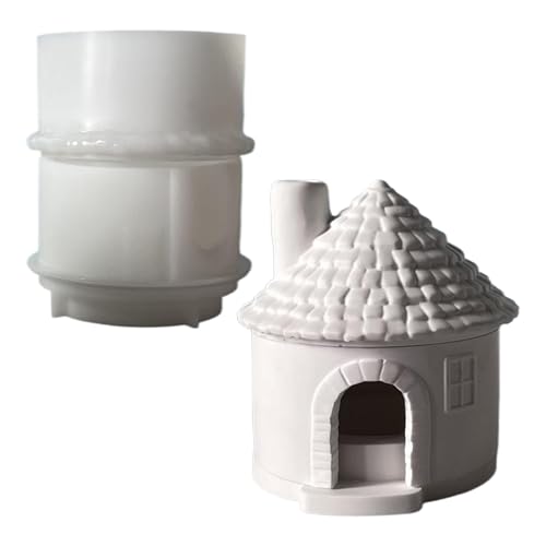 Fyrdyn Weihnachtshaus Kerzenständer Form - 3D Dorfhaus Silikon Formen - Deko Für Wohnung Studentenzimmer Büro Schule Thanksgiving Schreibtisch Fyrdyn Weihnachtshaus Kerzenständer Form - 3D Dorfhaus Silikon Formen - Deko Für Wohnung Studentenzimmer Büro Schule Thanksgiving Schreibtisch von Fyrdyn