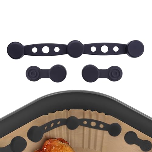 Magnete Für Airfryer Backpapier | Luftfritteusen Magnet Silikonschnalle Für Pergamentpapier | Heißluftfritteuse Magnetische Silikon Schnalle | Silikon Hochtemperaturbeständige | Airfryer Zubehör Magnete Für Airfryer Backpapier | Luftfritteusen Magnet Silikonschnalle Für Pergamentpapier | Heißluftfritteuse Magnetische Silikon Schnalle | Silikon Hochtemperaturbeständige | Airfryer Zubehör von Fyrdyn