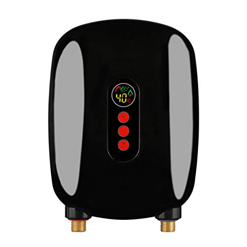 6500W Touchscreen-Wassererhitzer 220V Mini Durchlauferhitzer Elektronisch Kleindurchlauferhitzer Wassererhitzer Geeignet für Küchen Bäder Salons usw von Fyssnn