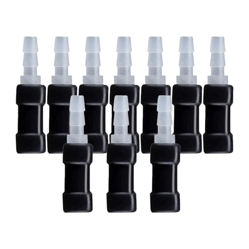 FytStycale 10 Stück Aquarium Airline Connector Luftschlauch Zubehör Aquarien Air Valve Verbinder PP Material für Fischpflege Aquarien Heimdekoration FytStycale 10 Stück Aquarium Airline Connector Luftschlauch Zubehör Aquarien Air Valve Verbinder PP Material für Fischpflege Aquarien Heimdekoration von FytStycale