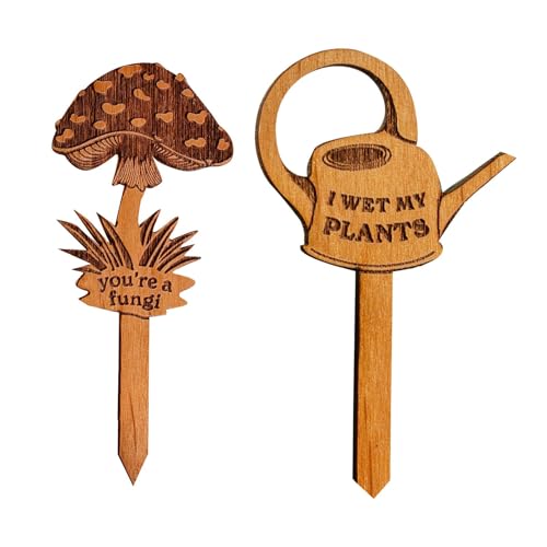 FytStycale 2Pcs Anlage Etiketten Blumentopf Decor Kreative Rustikalen Dekorative Garten Stakes FytStycale 2Pcs Anlage Etiketten Blumentopf Decor Kreative Rustikalen Dekorative Garten Stakes von FytStycale