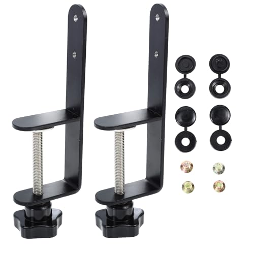 FytStycale 2Pcs Pegboard Schreibtisch Halterung Clamp Ständer Schreibtisch Clips für Büro Küche Hause von FytStycale