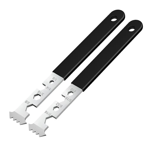 FytStycale 2Pcs Pflaster Ziegel Puller Schaber Fertiger Ersatz Werkzeug für Rasen Terrasse Hof von FytStycale