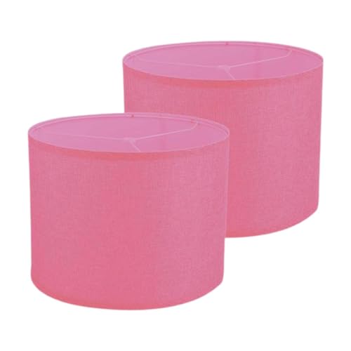 FytStycale 2er Set Lampenschirme für Tischlampen in verschiedenen Räumen, Rosa FytStycale 2er Set Lampenschirme für Tischlampen in verschiedenen Räumen, Rosa von FytStycale