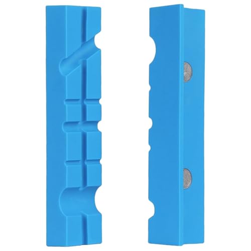 FytStycale 2x Schraubstock Backen Pads für Jede Metall Bank Vice Gummi Holzbearbeitung Vice Backen Abdeckungen von FytStycale