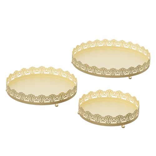 FytStycale 3X Kuchen Display Trays Dessert Display Organizer Multifunktions Eisen Elegante von FytStycale