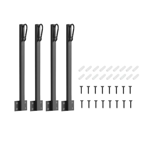 FytStycale 4Pcs String Licht Pole Mehrzweck Metall Pol Stehen für Deck Terrasse FytStycale 4Pcs String Licht Pole Mehrzweck Metall Pol Stehen für Deck Terrasse von FytStycale
