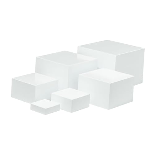 FytStycale 6 stück Buffet Riser Cube Display Nesting Lebensmittel Riser Dessert Tisch Display Set für Süßigkeiten von FytStycale