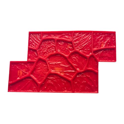 FytStycale Betonform mit Stromatolith Muster für Nahtlose Wandfliesen Zementpflaster Dekorative Bodenprägung für Außenanlagen Gärten, C von FytStycale
