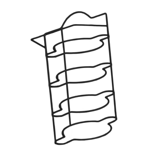 FytStycale Erweiterbare Arbeitsplattenregale, Küchentisch Organizer, Mehrschichtiges Abtropfgestell, Modernes Geschirrvorbereitungsregal, Arbeitsplattenregal, Schwarz 4-lagig FytStycale Erweiterbare Arbeitsplattenregale, Küchentisch Organizer, Mehrschichtiges Abtropfgestell, Modernes Geschirrvorbereitungsregal, Arbeitsplattenregal, Schwarz 4-lagig von FytStycale
