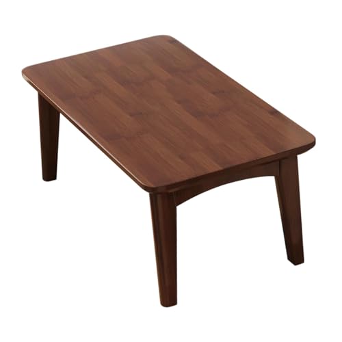 FytStycale Faltbarer Couchtisch Bambus Klapptisch Kaffeetisch Beistelltisch Multifunktional für Wohnzimmer Schlafzimmer Balkon Büro Geeignet, Dunkelbraun FytStycale Faltbarer Couchtisch Bambus Klapptisch Kaffeetisch Beistelltisch Multifunktional für Wohnzimmer Schlafzimmer Balkon Büro Geeignet, Dunkelbraun von FytStycale