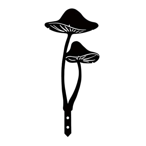FytStycale Gartenstecker Pilz, Dekor für Außenbereich, Blumentopf Ornament, Statue für Park, Mehrfarbig, 14cmx32cm FytStycale Gartenstecker Pilz, Dekor für Außenbereich, Blumentopf Ornament, Statue für Park, Mehrfarbig, 14cmx32cm von FytStycale