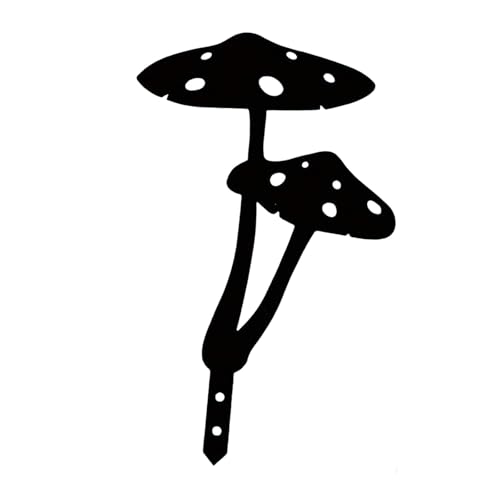 FytStycale Gartenstecker Pilz, Dekor für Außenbereich, Blumentopf Ornament, Statue für Park, Mehrfarbig, 17cmx28cm FytStycale Gartenstecker Pilz, Dekor für Außenbereich, Blumentopf Ornament, Statue für Park, Mehrfarbig, 17cmx28cm von FytStycale