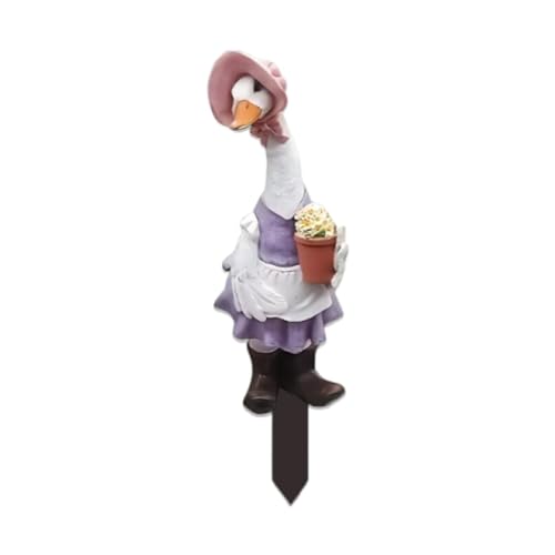 FytStycale Gartenstecker in Form Einer 2D-Ente, Acrylschild für Blumenbeete, Mehrfarbig, Weibliche Ente FytStycale Gartenstecker in Form Einer 2D-Ente, Acrylschild für Blumenbeete, Mehrfarbig, Weibliche Ente von FytStycale