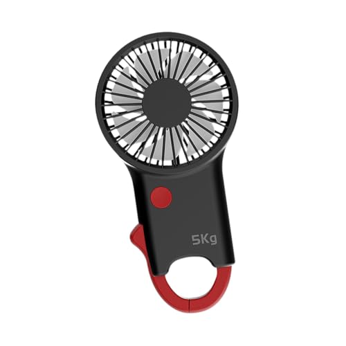 FytStycale Handventilator mit Funktion zur Griffverstärkung, kompaktes 2-in-1-Modell für Freizeit und Zuhause, Rot FytStycale Handventilator mit Funktion zur Griffverstärkung, kompaktes 2-in-1-Modell für Freizeit und Zuhause, Rot von FytStycale