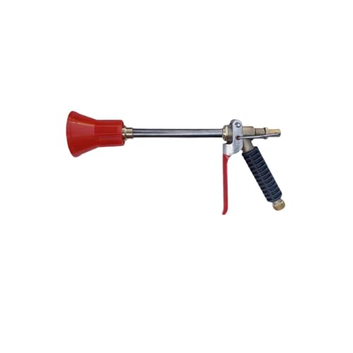 FytStycale Hochdruckspritze Gartenspritze Wassersprühdüse Reinigungsgerät Gartenschlauchdüse Aus Metall mit Einstellbarem Sprühmodus für Die Autowäsche Und Hofr, Lang von FytStycale