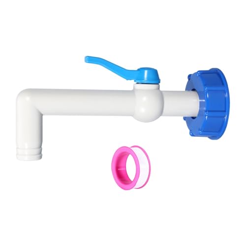 FytStycale IBC Tote Adapter Kugelhahn Adapter mit Dichtfunktion Auswechselbarer Anschluss Stabile Gewinde Hochwertiges PP Material für Flüssigkeitsmanagement Gar, Mehrfarbig, Style D FytStycale IBC Tote Adapter Kugelhahn Adapter mit Dichtfunktion Auswechselbarer Anschluss Stabile Gewinde Hochwertiges PP Material für Flüssigkeitsmanagement Gar, Mehrfarbig, Style D von FytStycale