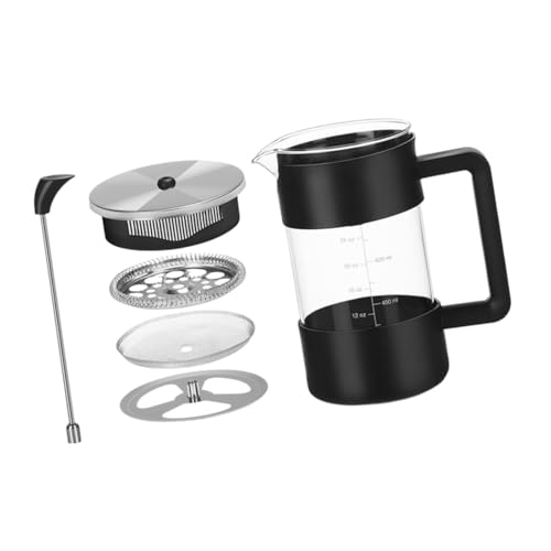 FytStycale Kaffeezubereiter Kaffeekanne Glasteekanne Teebereiter mit Hitzebeständigem Material Und Elegantem Design für Reisen Zuhause FytStycale Kaffeezubereiter Kaffeekanne Glasteekanne Teebereiter mit Hitzebeständigem Material Und Elegantem Design für Reisen Zuhause von FytStycale