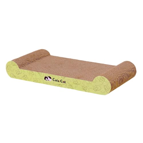FytStycale Karton Katzenkratzbrett Haustierbett Wellpappe Kätzchen Möbel Schutz Rest Spiel Katzenkratzbrett Kratzbett, GrÜn FytStycale Karton Katzenkratzbrett Haustierbett Wellpappe Kätzchen Möbel Schutz Rest Spiel Katzenkratzbrett Kratzbett, GrÜn von FytStycale