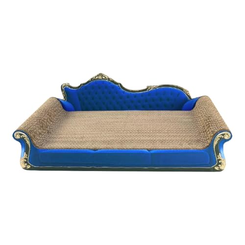 FytStycale Katzenkratzbrett für Kätzchen, Schlaf- und Erholungsplatz, Königsblau von FytStycale