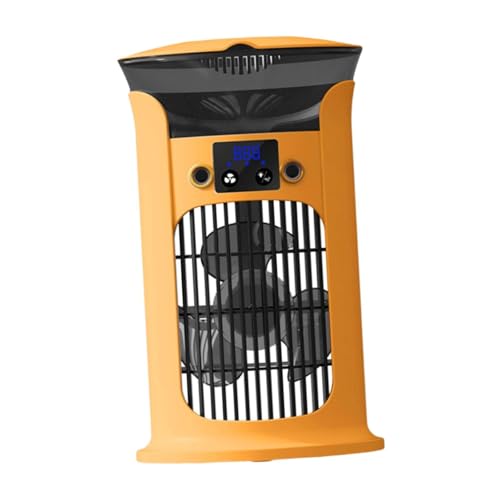 FytStycale Kleines Desktop Kühlgerät mit Feuchifizierender Funktion für Schlafsaalräume, Gelb von FytStycale