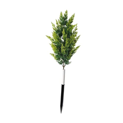 FytStycale Künstlicher Baum Garten Topiary Baum Kunstpflanze Gartenstecker Aus Robustem PP Material für Blumenbeet Weg Terrasse Vorgarten, Style D von FytStycale