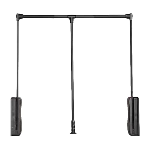 FytStycale Mehrzweck Kleiderstangen Set mit Metallschiene Und 15 Kg Tragkraft, Seitlich Montiert, Grau 93cm bis 125cm FytStycale Mehrzweck Kleiderstangen Set mit Metallschiene Und 15 Kg Tragkraft, Seitlich Montiert, Grau 93cm bis 125cm von FytStycale