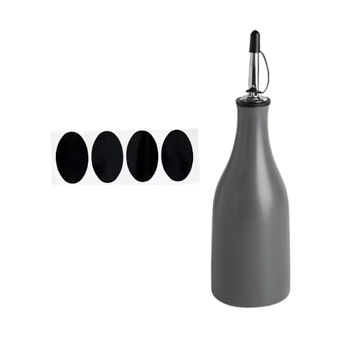 FytStycale Ölflasche mit Deckel, 300 Ml Fassungsvermögen, grau von FytStycale