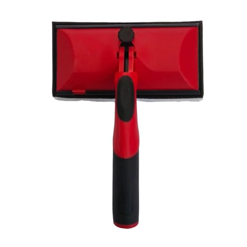 FytStycale Paint Pad Brush mit Verstellbarem Handgriff Und Deckenstreicher Handliches Design Reißfestes Nylon für Heimwerker Innenraumgestaltung Glasputzen, 23cmx23cm von FytStycale