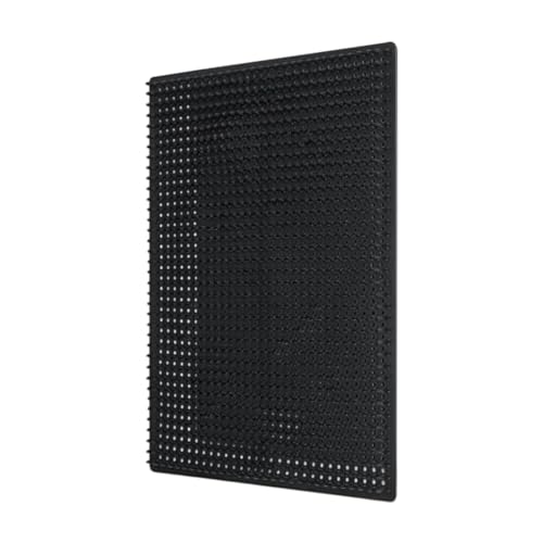 FytStycale Pferde Kratzmatte Scheuermatte Rinderbürste Und Stallbürste Aus Weichem Gummi für EIN Angenehmes Kratzerlebnis für Die Wandmontage in Ställen Und auf, 50x55cm von FytStycale
