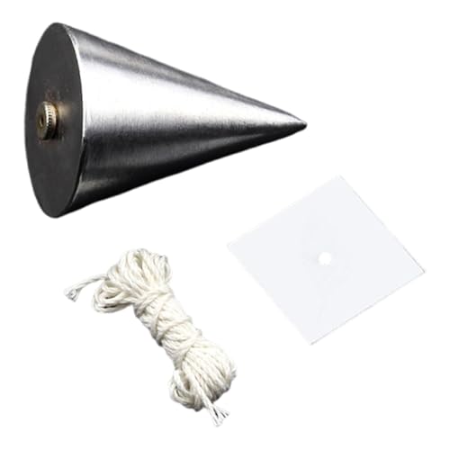 FytStycale Plumb Bob Stahl Hängedraht Mallet Bauwerkzeug Präzisionsmessung Schwerlast Metall für Konstruktion Holzverarbeitung Renovierung Möbelanpassung, mit Draht 500g FytStycale Plumb Bob Stahl Hängedraht Mallet Bauwerkzeug Präzisionsmessung Schwerlast Metall für Konstruktion Holzverarbeitung Renovierung Möbelanpassung, mit Draht 500g von FytStycale