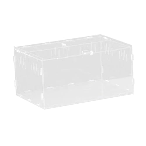FytStycale Reptilienzuchtbox Terrarium Gehege Brutbehälter Schildkrötenbehälter Aus Acryl Wasserdicht Versiegelt für Die Haltung Und Den Transport von Amphibien, 30x20x15cm FytStycale Reptilienzuchtbox Terrarium Gehege Brutbehälter Schildkrötenbehälter Aus Acryl Wasserdicht Versiegelt für Die Haltung Und Den Transport von Amphibien, 30x20x15cm von FytStycale