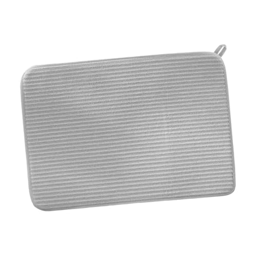 FytStycale Saugfähige, rutschfeste Abtropfmatte für Die Küchentheke, Geschirrmatte für Utensilien, Geschirr, Flaschen, 45x60cm von FytStycale
