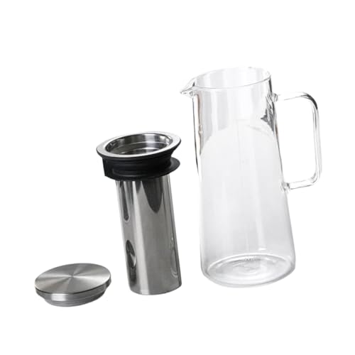 FytStycale Schlankes Cold Brew Kaffee Aufgusssystem – Geräumige Glaskaraffe, 1000 Ml FytStycale Schlankes Cold Brew Kaffee Aufgusssystem – Geräumige Glaskaraffe, 1000 Ml von FytStycale