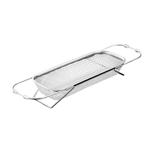 FytStycale Spülbeckensieb mit Feinmaschigem Design Zum Abspülen von Obst Und Gemüse, 31 cm X 13 cm X 6.5 von FytStycale