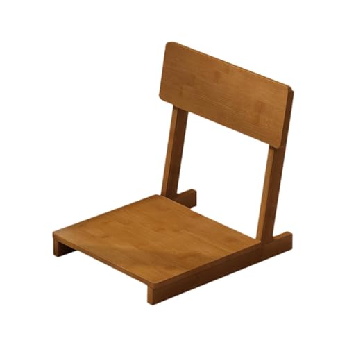FytStycale Tatami Stuhl mit Rückenlehne für Den Boden, für Wohn Und Spielbereiche, Leichter Kaffee von FytStycale