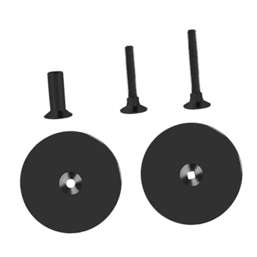 FytStycale Türlochabdeckplatte Knaufabdeckplatte Abdeckrosette Als Türbeschlag Und Reparaturplatte Aus Stahl Zur Optischen Aufwertung für Den Wohn Und Arbeitsber, Schwarz FytStycale Türlochabdeckplatte Knaufabdeckplatte Abdeckrosette Als Türbeschlag Und Reparaturplatte Aus Stahl Zur Optischen Aufwertung für Den Wohn Und Arbeitsber, Schwarz von FytStycale