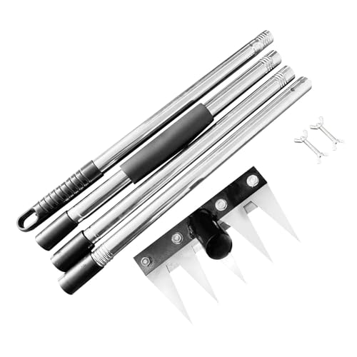 FytStycale Unkrautjäter Krallen Jätwerkzeug Gartenwerkzeug Grubber Unkrautstecher mit Abnehmbarem Stiel Und Ergonomischem Griff für Hohe Leistung für Jäten, Mehrfarbig, 5 Tipps FytStycale Unkrautjäter Krallen Jätwerkzeug Gartenwerkzeug Grubber Unkrautstecher mit Abnehmbarem Stiel Und Ergonomischem Griff für Hohe Leistung für Jäten, Mehrfarbig, 5 Tipps von FytStycale