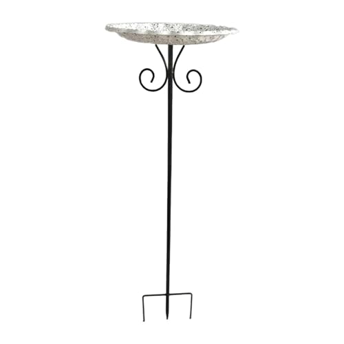 FytStycale Vogeltränke Und Vogelwasserschale Als Futterstation Standvogelbad Und Garten Accessoire Im Antiken Aussehen Zur Verschönerung von Höfen Und Gärten Je, Silber FytStycale Vogeltränke Und Vogelwasserschale Als Futterstation Standvogelbad Und Garten Accessoire Im Antiken Aussehen Zur Verschönerung von Höfen Und Gärten Je, Silber von FytStycale