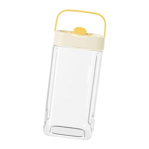 FytStycale Wasserkrug mit Großem Fassungsvermögen für Säfte Und Getränke mit Sieb, Gelb 3.5 L von FytStycale