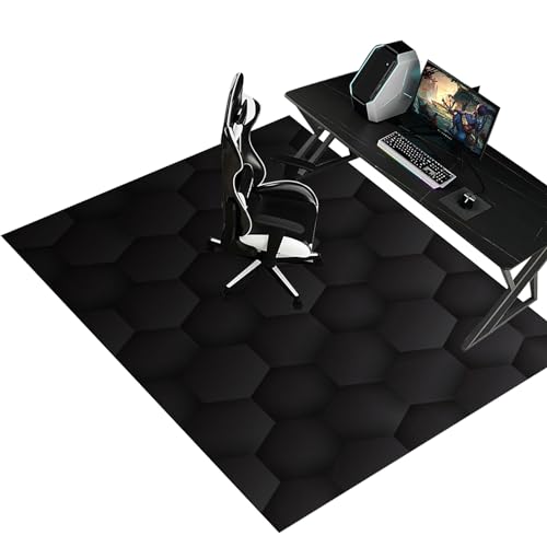 Fzamudng 100 x 140 cm Unterlage Schreibtischstuhl, Bürostuhl Unterlage, Gaming Teppich für Stuhl, Bodenschutzmatte für Hartböden, Gaming Bürostuhl Stuhlmatten, Computerstuhl Teppiche Fzamudng 100 x 140 cm Unterlage Schreibtischstuhl, Bürostuhl Unterlage, Gaming Teppich für Stuhl, Bodenschutzmatte für Hartböden, Gaming Bürostuhl Stuhlmatten, Computerstuhl Teppiche von Fzamudng