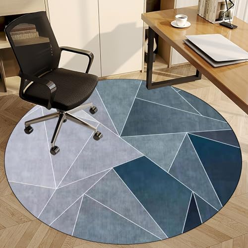 Fzamudng 80 cm Schreibtischunterlage Bürostuhlunterlage für Hartboden - Rund Bürostuhl Matte - schreibtischstuhl unterlage- Bodenschutz Bürostuhl für Parkett, Laminat, Teppichboden Fzamudng 80 cm Schreibtischunterlage Bürostuhlunterlage für Hartboden - Rund Bürostuhl Matte - schreibtischstuhl unterlage- Bodenschutz Bürostuhl für Parkett, Laminat, Teppichboden von Fzamudng