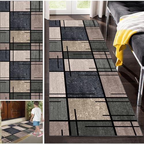 Fzamudng Teppich Läufer Küchenteppich Läufer Teppich Waschbar Teppichläufer Flur Teppiche mit Gummirücken Boden Teppich 70 x 100 cm Innen Lang Läufer Teppich für Flur, Eingang, Wohnzimmer, Küche Fzamudng Teppich Läufer Küchenteppich Läufer Teppich Waschbar Teppichläufer Flur Teppiche mit Gummirücken Boden Teppich 70 x 100 cm Innen Lang Läufer Teppich für Flur, Eingang, Wohnzimmer, Küche von Fzamudng